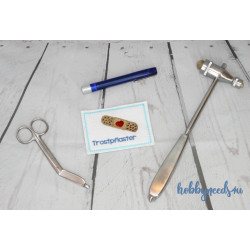 ITH Stickdatei - Postkarte "Trostpflaster"